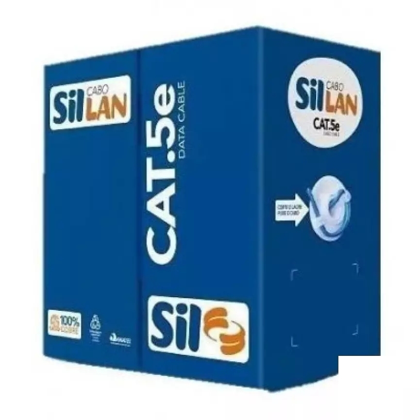 Cabo de rede Sil CAT.5e