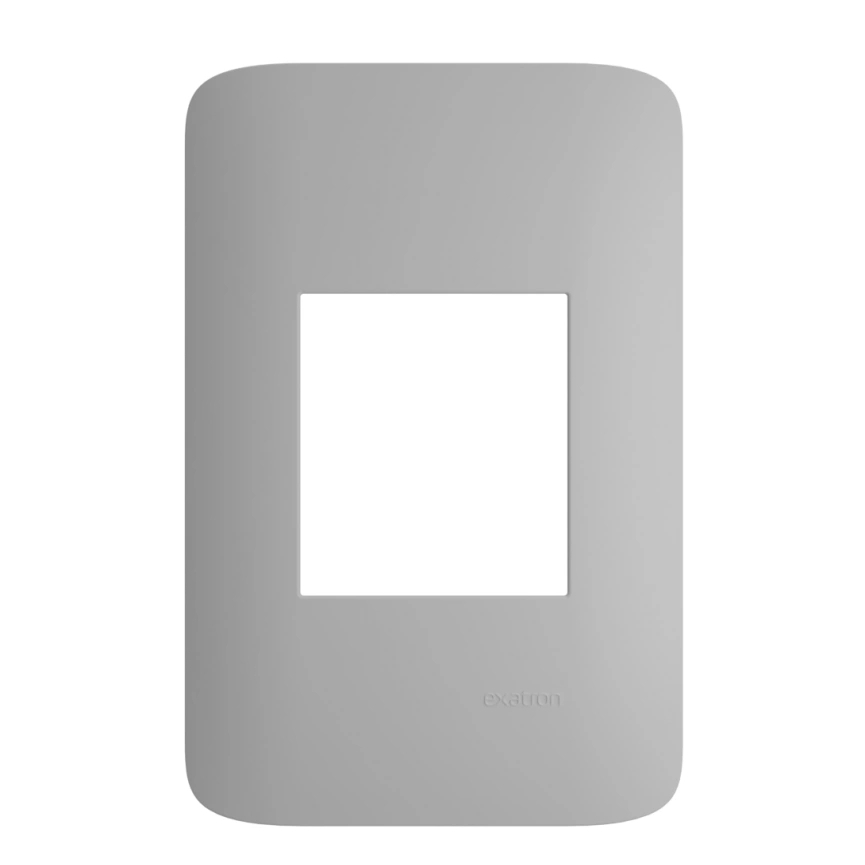 Placa 2x4 Modular Exatron para 2 Módulos LEPC4202