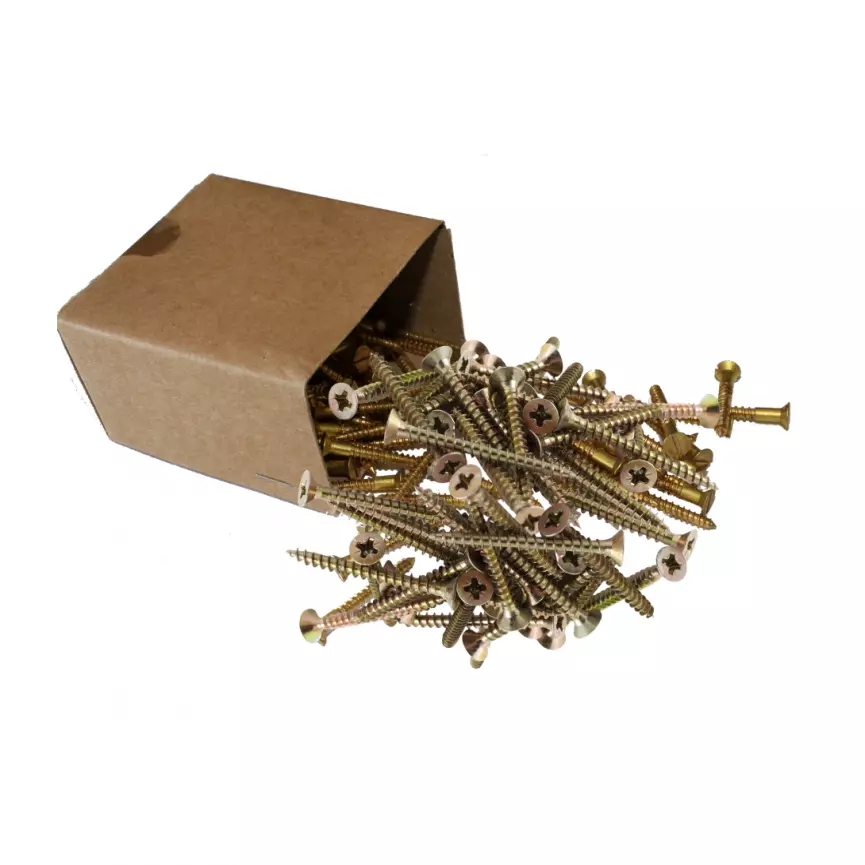 Caixa Com 500 Parafusos Madeira Philips  4,5x45mm