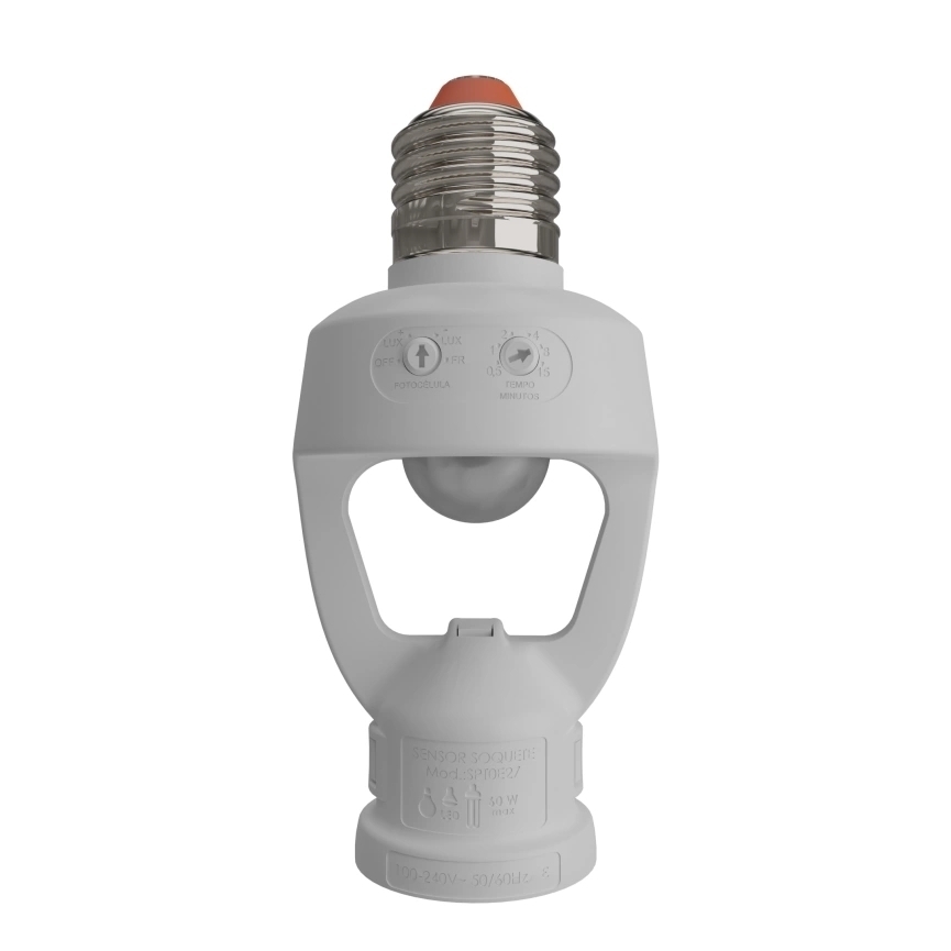 Sensor de Presença Exatron Soquete E27 SPT0E27