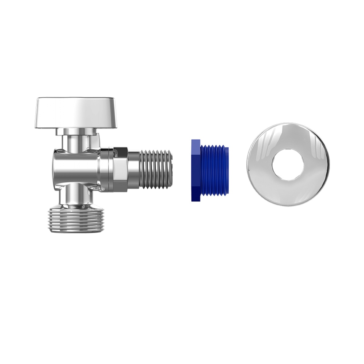 Torneira de Máquina de Lavar Rosca Macho 1/2" x 3/4" Censi